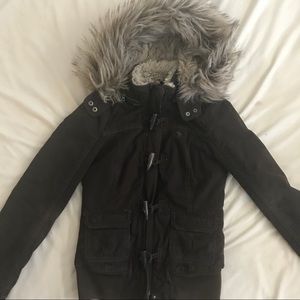 Abercrombie Brown Winter Coat Irregular